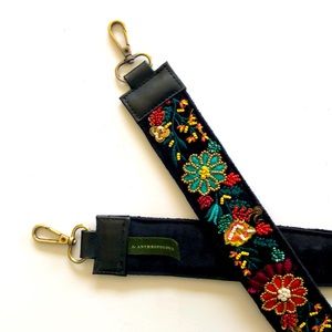 Anthropologie guitar strap 48.5 inches,cross body